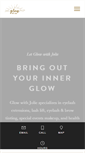 Mobile Screenshot of glowwithjolie.com
